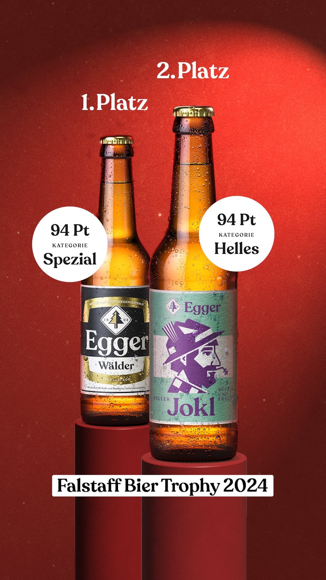 Egger Bier auf Instagram