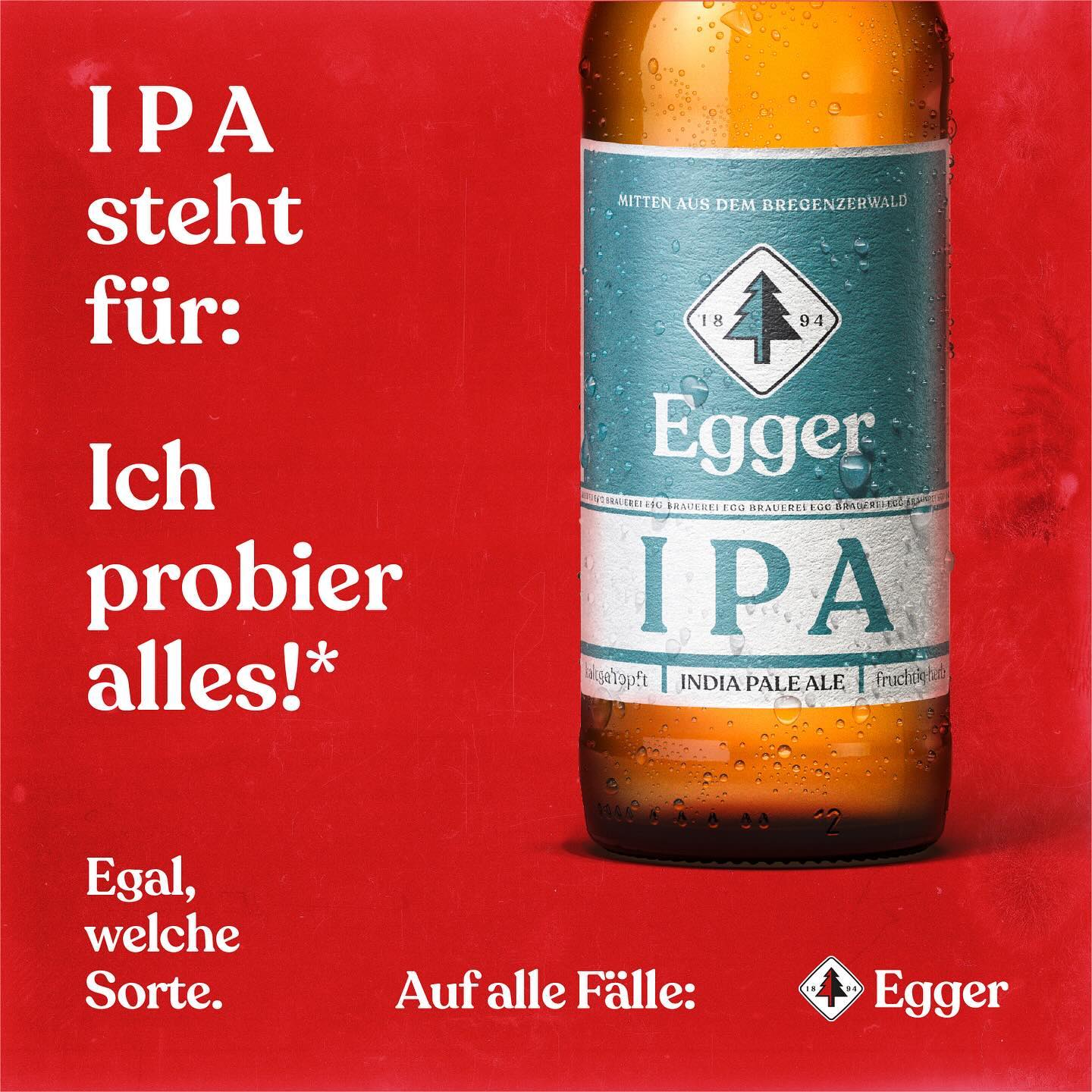 Egger Bier auf Instagram